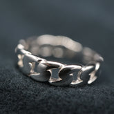 Inel Argint 925 Model lant - Reglabil